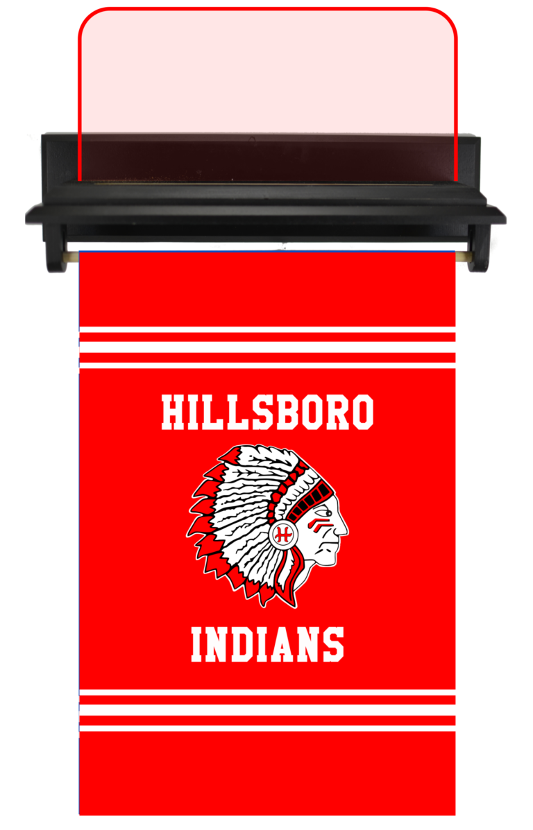Hillsboro - Black - Red