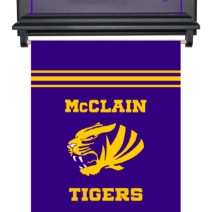McClain Tigers custom LED sign design