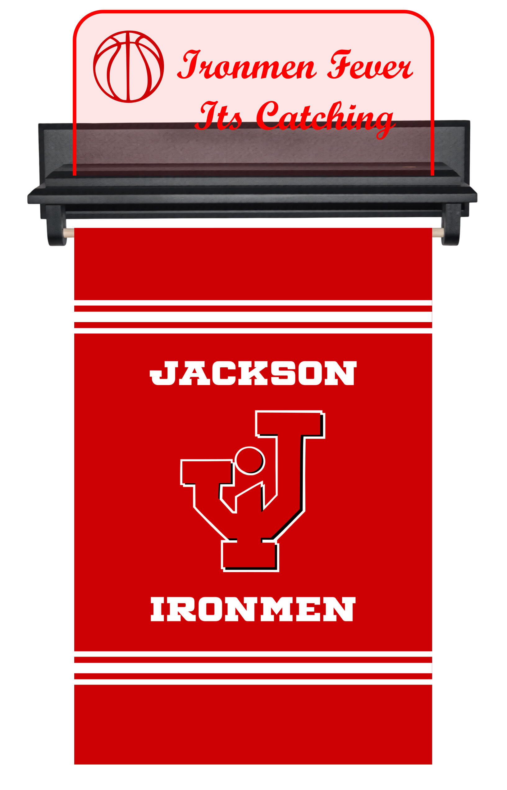 Jackson Ironmen custom LED sign design